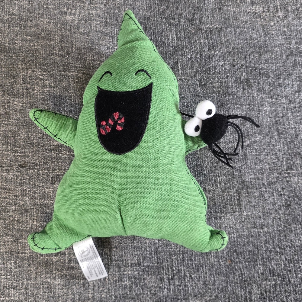 Disney Parks Oogie Boogie Plush 10 Inch Spider Nightmare Before Christmas Green